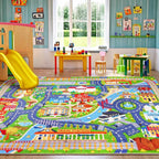 Kids Carpet Playmat Rug City Life Huge Large