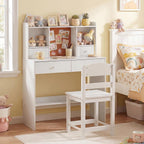 Kids Desk and Chair Set Children Writing Table