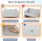 Kids Desk and Chair Set Children Writing Table
