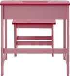Kids Desk with Stool Wooden Children’s Study Table
