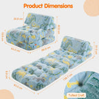 Kids Fold Out Sofa Bed Glow Stars Toddler