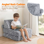 Kids Fold Out Sofa Bed Glow Stars Toddler