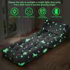 Kids Fold Out Sofa Bed Glow Stars Toddler