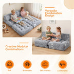 Kids Fold Out Sofa Bed Glow Stars Toddler