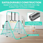 Kids Gymnastics Bar Foldable with Flying Ring