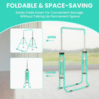Kids Gymnastics Bar Foldable with Flying Ring
