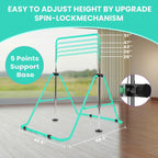 Kids Gymnastics Bar Foldable with Flying Ring