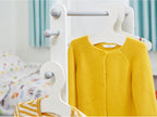 Kids Hanging Rail with Extra Storage Wooden Toddler
