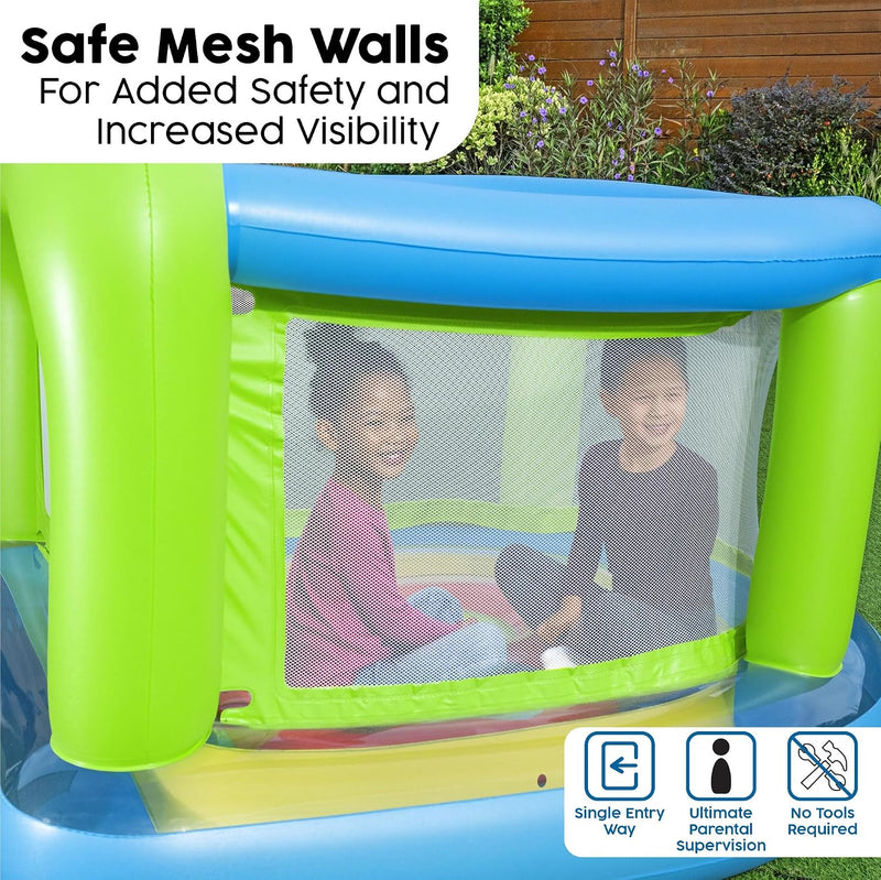 Kids Hot Air Balloon Bouncer Bouncy Castle