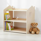 Kids' House-Shaped Bookcase