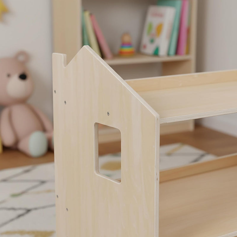 Kids' House-Shaped Bookcase