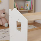Kids' House-Shaped Bookcase
