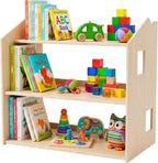 Kids' House-Shaped Bookcase