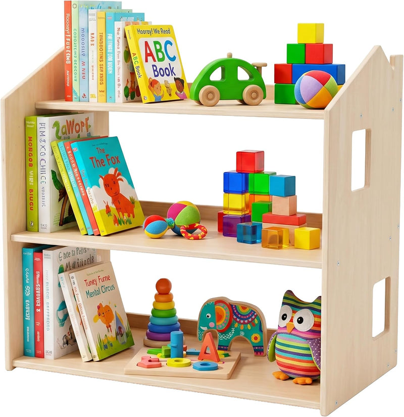 Kids' House-Shaped Bookcase