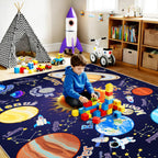 Kids Play Mat for Playroom City Life Road