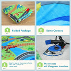 Kids Play Mat for Playroom City Life Road