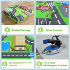 Kids Play Mat for Playroom City Life Road