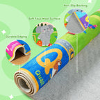 Kids Play Mat for Playroom City Life Road