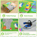 Kids Play Mat for Playroom City Life Road