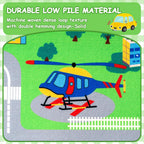 Kids Play Rug Town City Road Car Mat