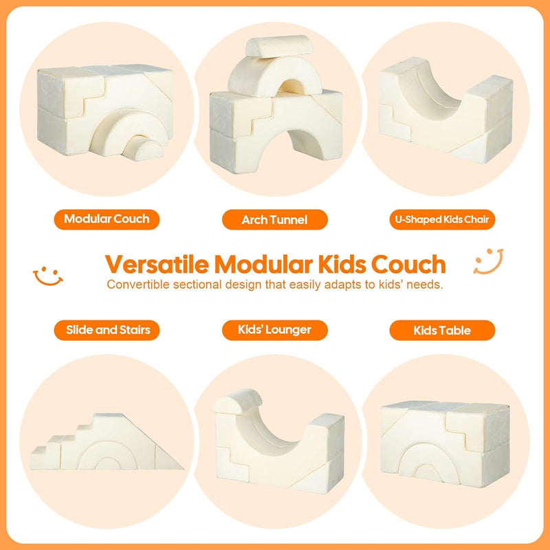 Kids Play Sofa Modular Toddler Climbing Couch