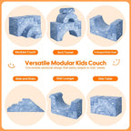 Kids Play Sofa Modular Toddler Climbing Couch Foam
