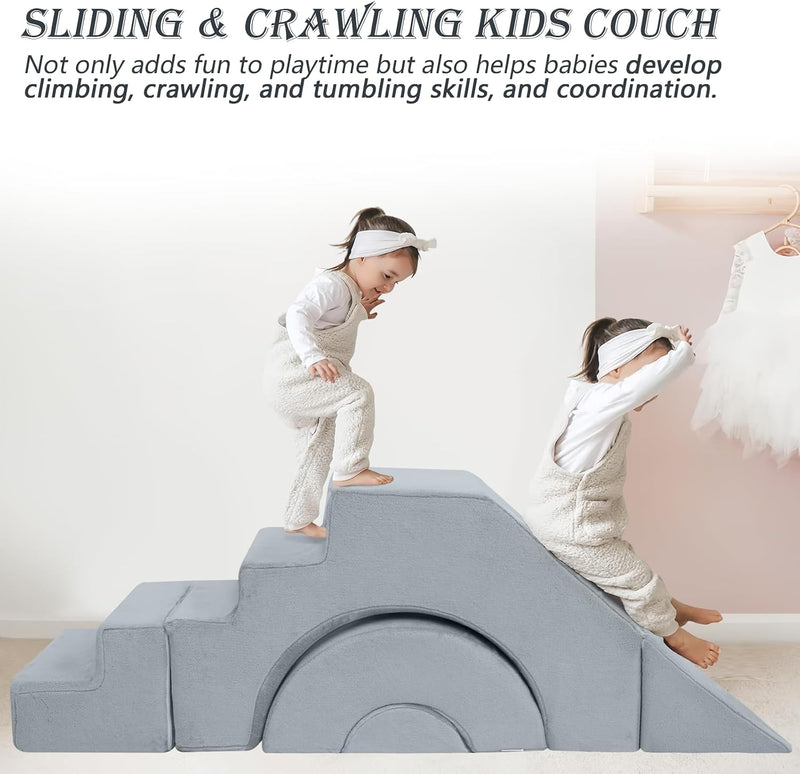Kids Play Sofa Modular Toddler Climbing Couch Foam