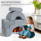 Kids Play Sofa Modular Toddler Climbing Couch Foam