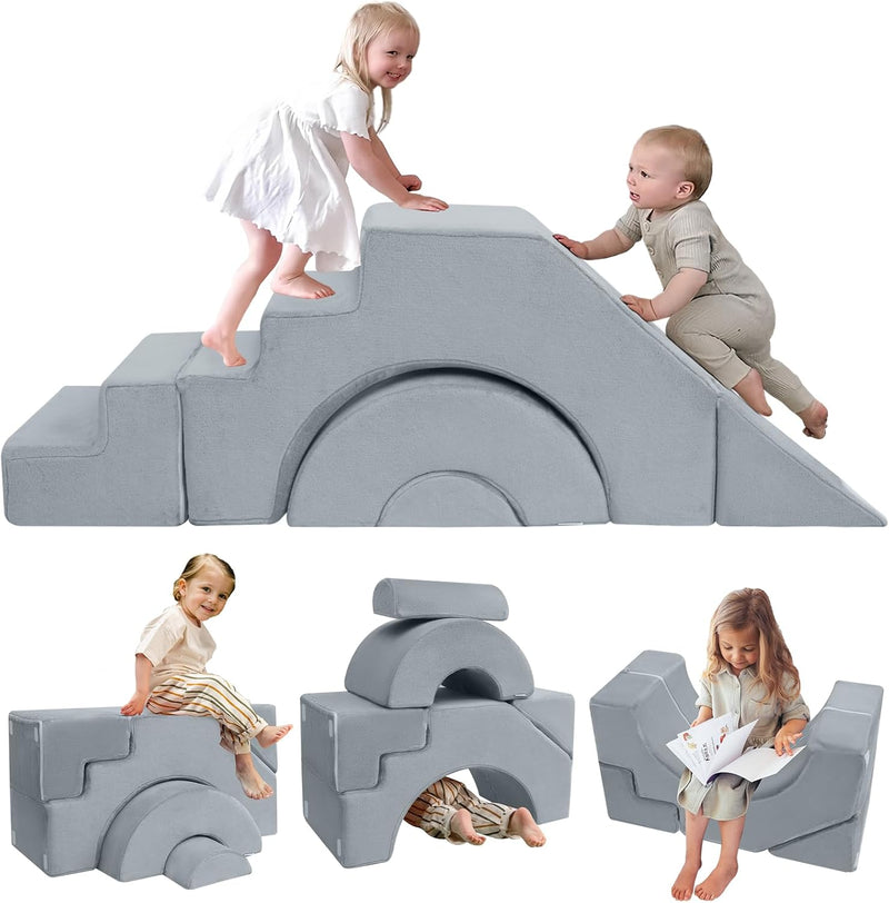 Kids Play Sofa Modular Toddler Climbing Couch Foam