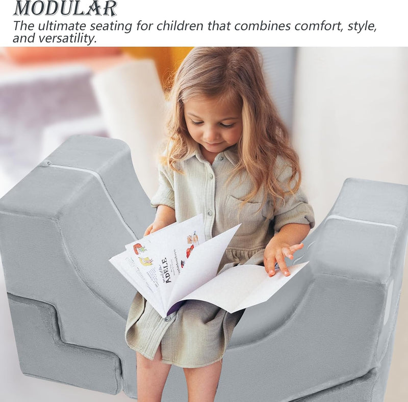 Kids Play Sofa Modular Toddler Climbing Couch Foam