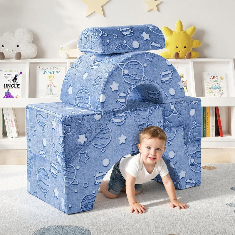 Kids Play Sofa Modular Toddler Climbing Couch Foam