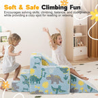 Kids Play Sofa Modular Toddler Climbing Couch Foam