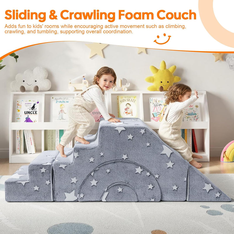 Kids Play Sofa Modular Toddler Climbing Couch Foam