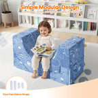Kids Play Sofa Modular Toddler Climbing Couch Foam