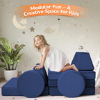 Kids Play Sofa Modular Toddler Couch Bed