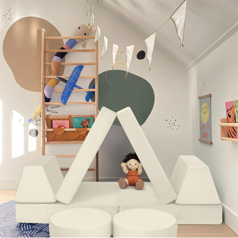 Kids Play Sofa Modular Toddler Couch Bed