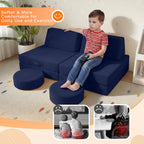 Kids Play Sofa Modular Toddler Couch Bed