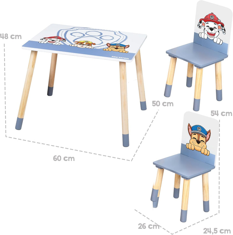 Kids' Seating Set 'paw Patrol' 2 Chairs