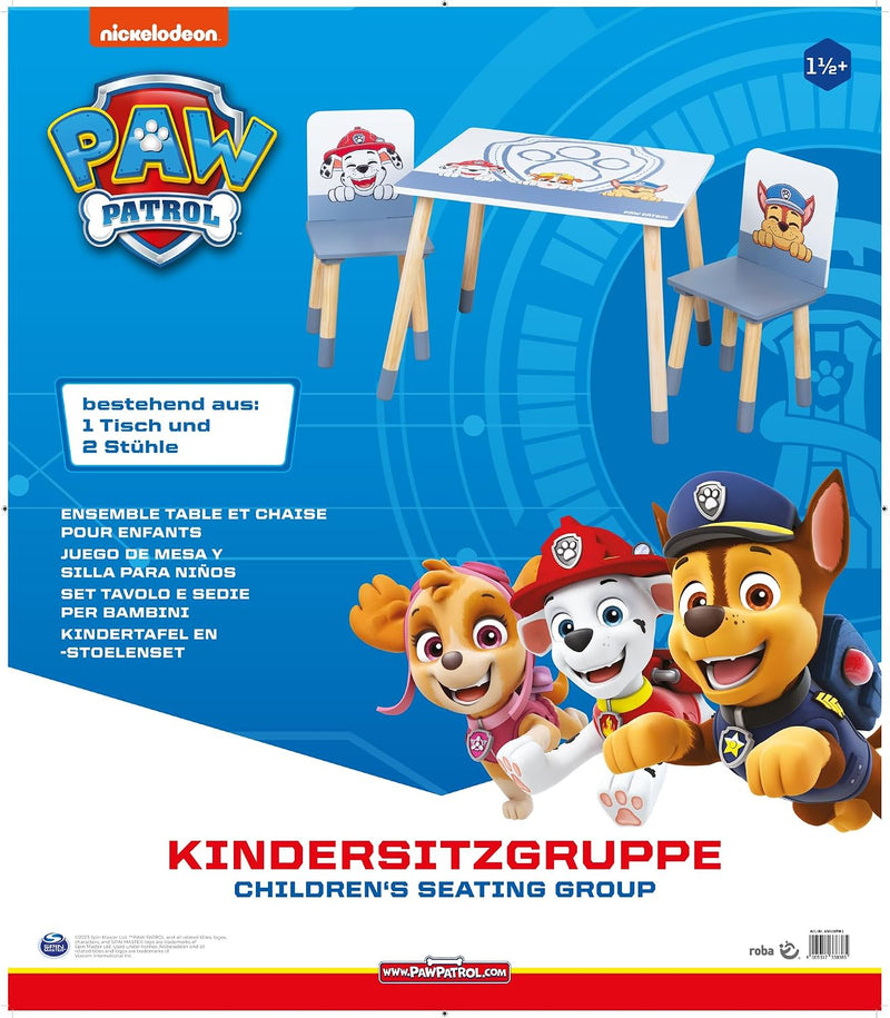 Kids' Seating Set 'paw Patrol' 2 Chairs
