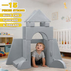 Kids Sofa 15 Pcs Toddler Chair Soft Crystal