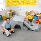 Kids Sofa 15 Pcs Toddler Chair Soft Crystal