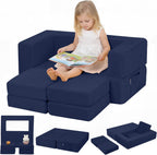 Kids Sofa Bed Modular Toddler Chair Couch Glow