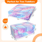 Kids Sofa Bed Modular Toddler Chair Couch Glow