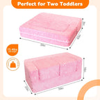 Kids Sofa Bed Modular Toddler Chair Couch Glow