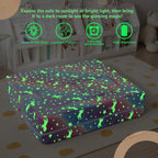 Kids Sofa Bed Modular Toddler Chair Couch Glow