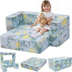 Kids Sofa Bed Modular Toddler Chair Couch Glow