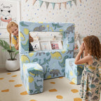 Kids Sofa Bed Modular Toddler Chair Couch Glow