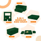 Kids Sofa Bed Toddler Armchair Couch Glow Stars