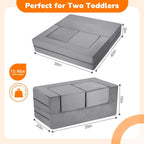 Kids Sofa Bed Toddler Armchair Couch Glow Stars