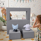 Kids Sofa Bed Toddler Armchair Couch Glow Stars